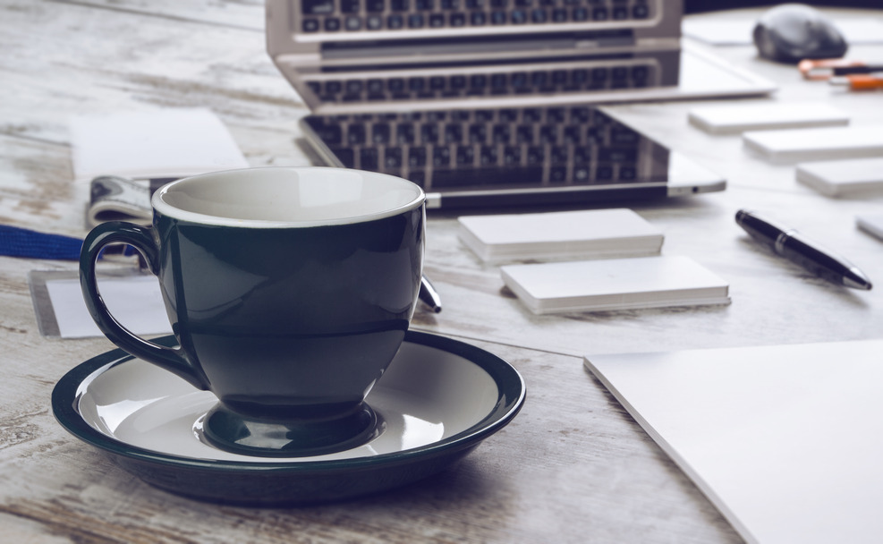 Mockup business template. High resolution. 3D render.