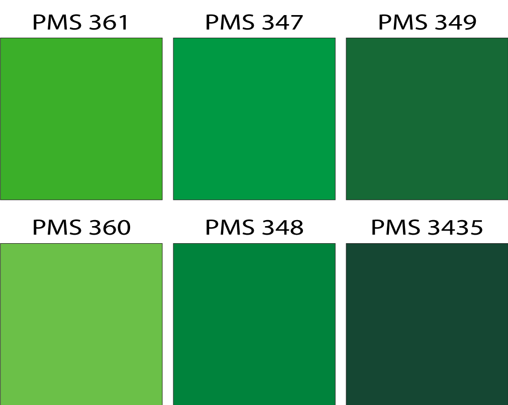 Green financial logos