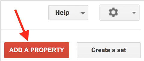 Add property in Google Search Console for financial marketing