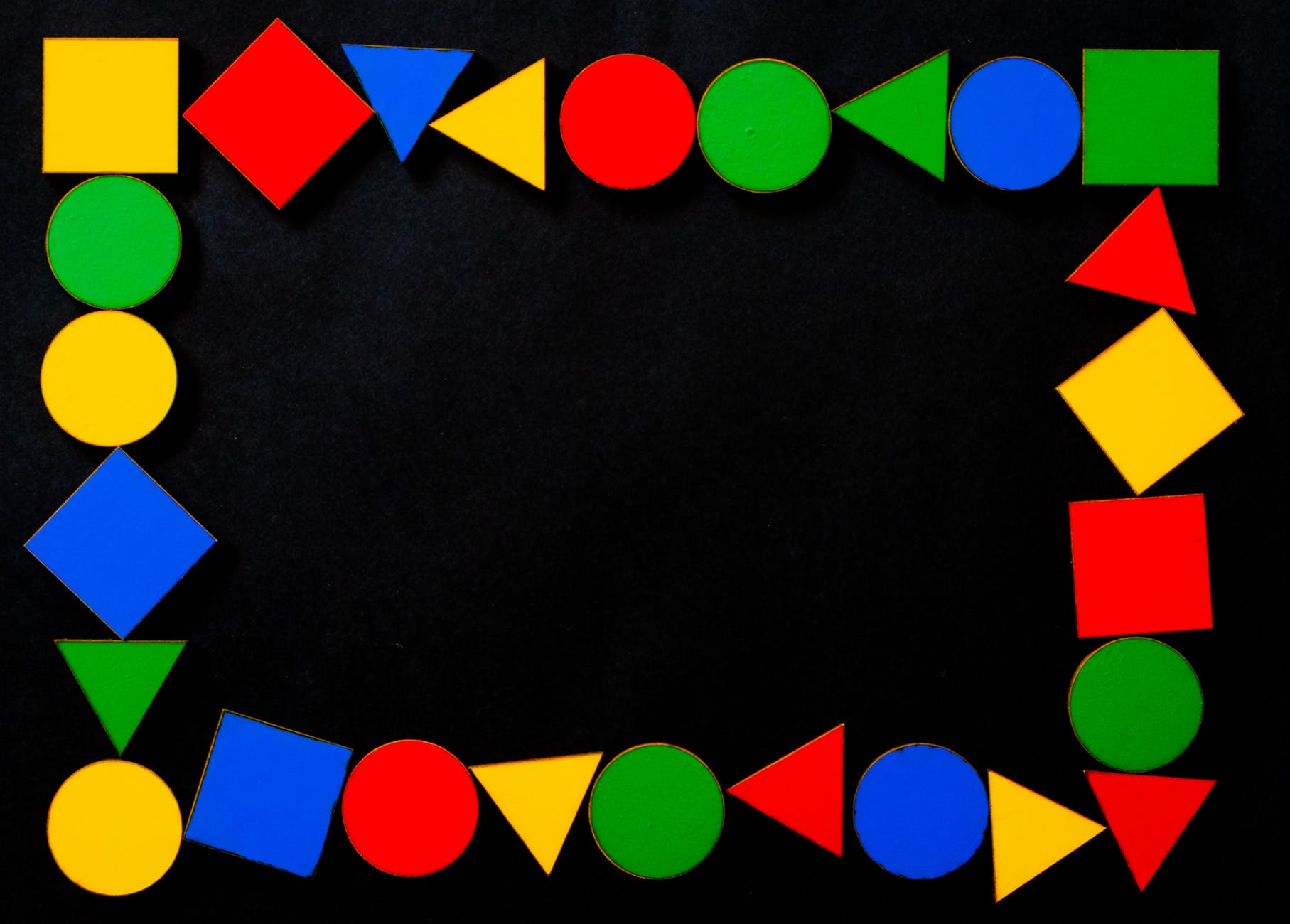 Example shapes used in financial logos