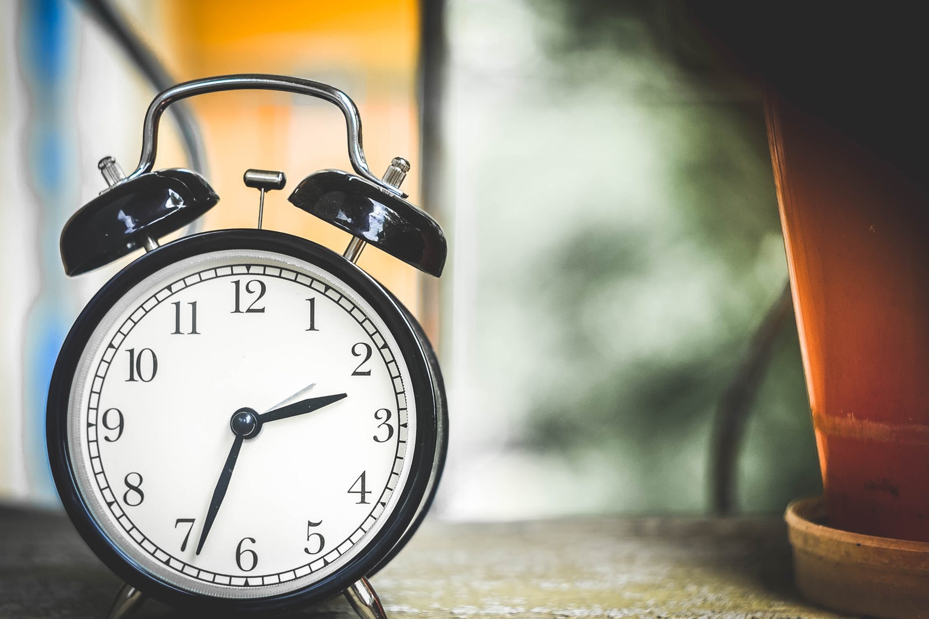 Picture of an alarm clock, illustrating Bowman's Clock in marketing for IFAs